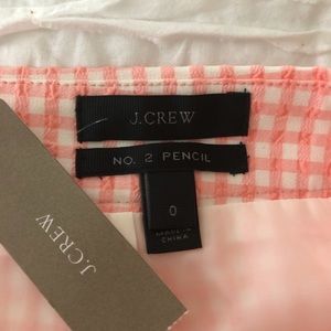 Gingham pink/checkered skirt